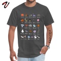 Latest The Animal Alphabet Pulp Fiction Short Grandpa T-Shirt Fall O Neck Pure Cotton T Shirt for Men T-shirts Leisure