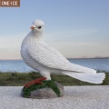 Modern creative resin pigeon sculpture home decoration animal statue outdoor garden wedding decoration statue Peace pigeon