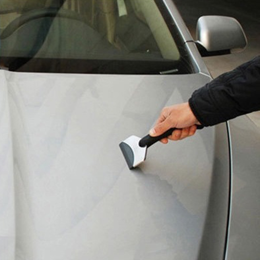 Car Vehicle Stainless Steel Snow Ice Scraper Windows and Windshields Shovel Emergency Scraper Removal Cleaner Tool