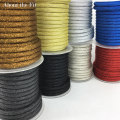 About the Fit 6mm 7Meters Braided Metallic Thread Round Plastic Tube Cords Metal Wire Mesh Bands Woven Rope Craft Collar Making