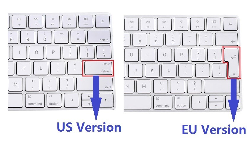 Spanish Keyboard Cover Silicone EU Euro ESP For New iMac Magic Magic 2 Bluetooth Keyboard PC Computer Skin Protector