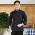 Outfit West Cake Baking Men's And Women's Chinese Restaurant And Western Restaurant Hotel Chef Uniform Long Sleeves
