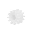 Uxcell 2mm Hole Diameter 082/142A 5x5/4.5x8mm Plastic Shaft Gear with 8/14 Teeth Toy Accessories for DIY Car Robot Motor 50Pcs