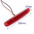20pcs Truck Lights Side Car Bus Marker Light LED Red Lighting 24V Signal Lamps Replacements Waterproof high quality car lights