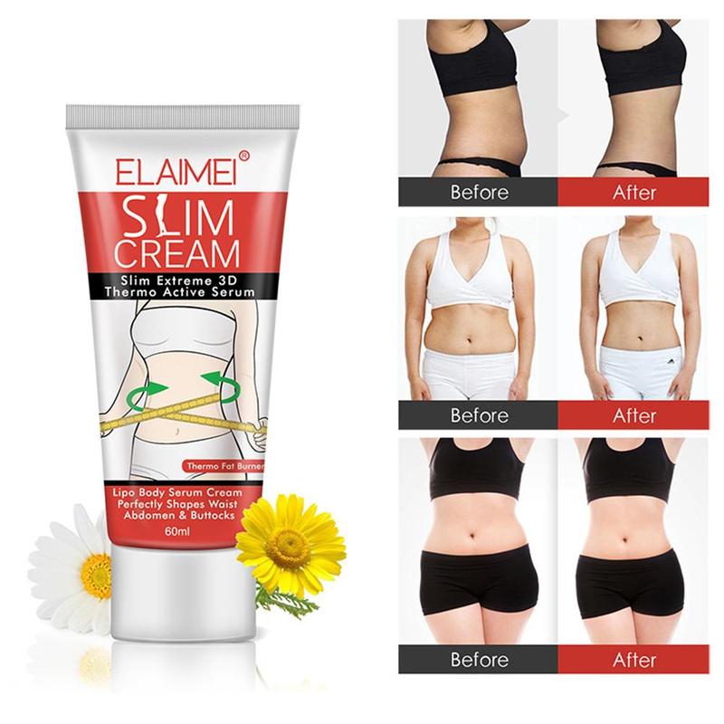 Slimming Cream Weight Loss Products Fat Burner Slim Extreme 3D Thermo Active Serum Cream Body Leg Waist Effective Anti Cellulite