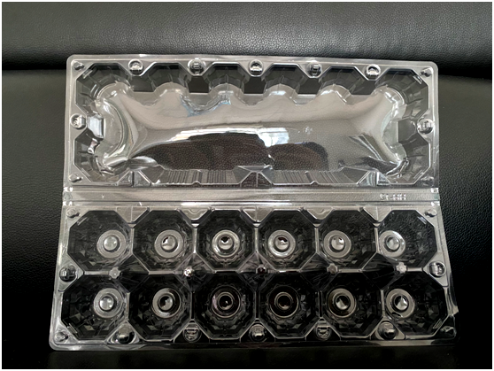 PET Packaging for Plastic Egg Box