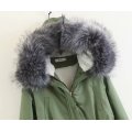 2020 New Women's Winter Big Fur Thick Windbreaker Parka Winter Long Hooded Fur Down Parka Loose Plus Size Female Jacket Coat