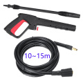 10~15m High Pressure Water Cleaning Hose Pipe Cord Washer Spray Gun Jet Lance Nozzle Car Washer Jet Water Gun for AR