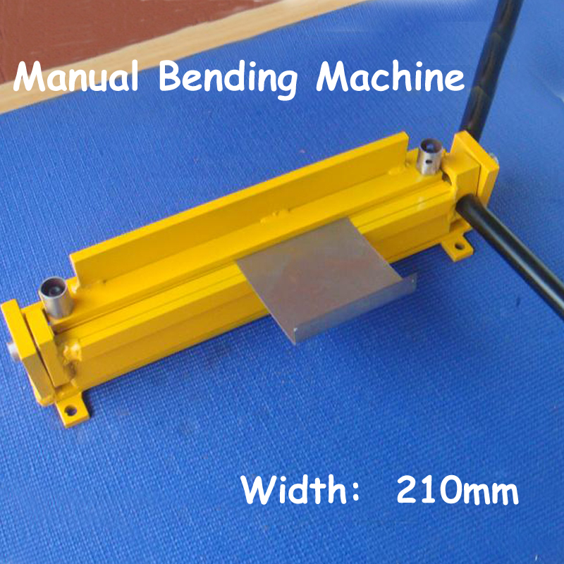 DIY Manual Bending Machine 210mm Width Iron Sheet Folding Machine Aluminum Plate Bending Machine