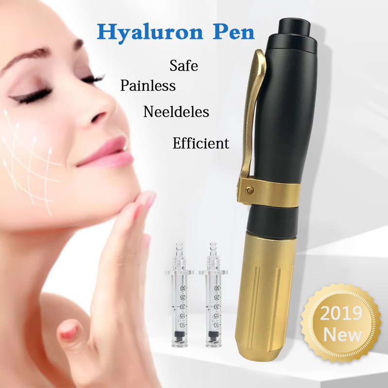 0.3ml & 0.5ml adjustable Non-invasive Nebulizer Hyaluronic acid pen Needle Free Meso gun for lip dermal filler wrinkle removing