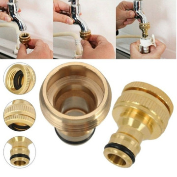 All-copper basin connection basin faucet car wash water pipe washing machine copper connection conversion interface accessories