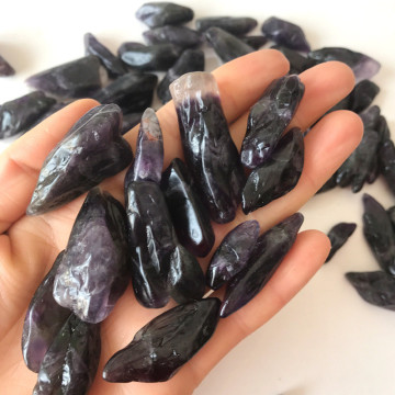 2019 NEW Amethyst Ore Crushed Gravel Stone Chunk Lots Degaussing worn lovely Discover For Home Decorative