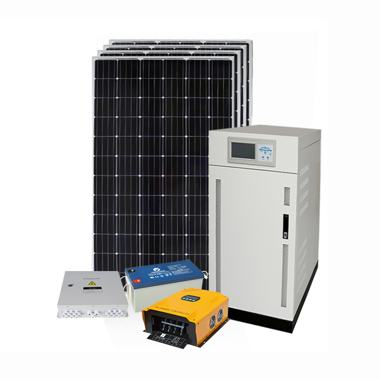 Tanfon off grid three phase solar system 50kw solar energy system for commercial use