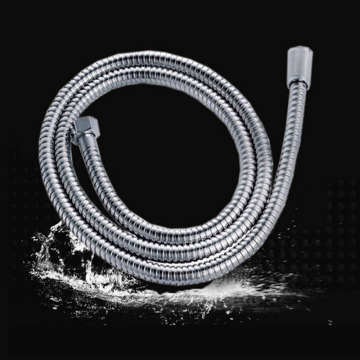 Hot Flexible Stainless Steel Corrugated Shower Hose 1m / 1.5m / 2m Plumbing Hose Connector Bath Products Bathroom Accessories