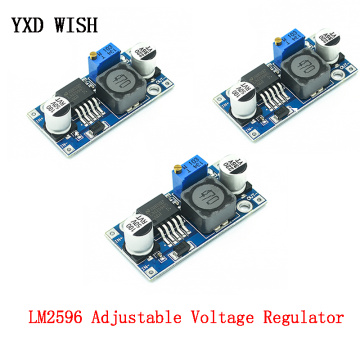 5pcs LM2596 DC-DC Step Down Converter Module LM2596 DC 4.0~40 to 1.3-37V Adjustable Voltage Regulator Constant Current