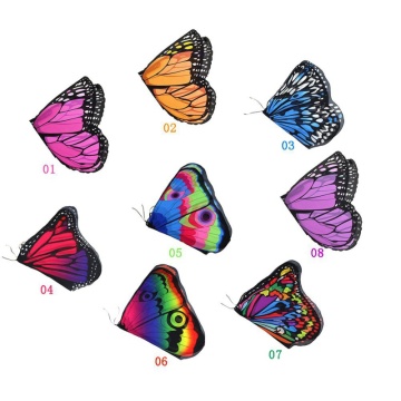 Fairy cute colorfull Butterfly wings Strap Children's girls Princes Cloak Clothing Accessories Party Stage Grand Event 2018 new