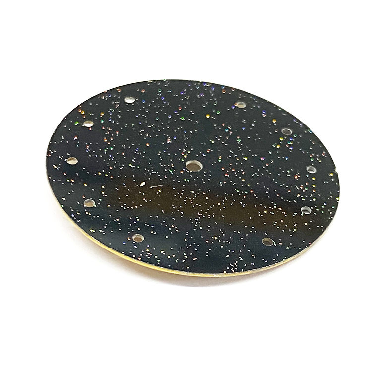 glitter enamel watch dial 