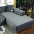 Solid Color Corner Sofa Covers for Living Room Elastic Couch Cover Stretch Sofa Towel L Shape Sofa Need Buy 2pcs Slipcovers