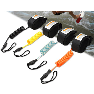 1.6m Surfing Leash Surfboard Bodyboarding Leg Rope SUPs Stand Up Paddle Board Safety Wrist/Ankle Leash