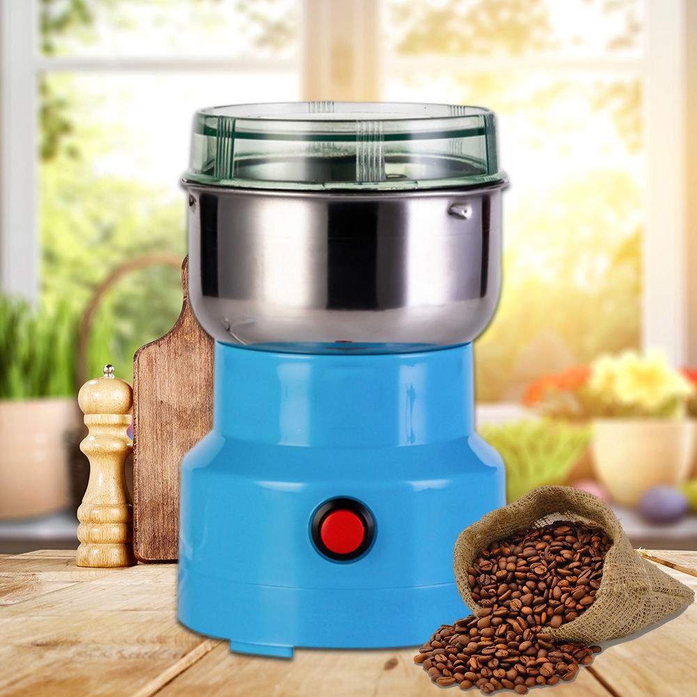 ALLOET Electric Grinder Coffee Bean Food Powder Mill Machine Spices Smash Machine Mill Dry Food Flour Powder Crusher Blender