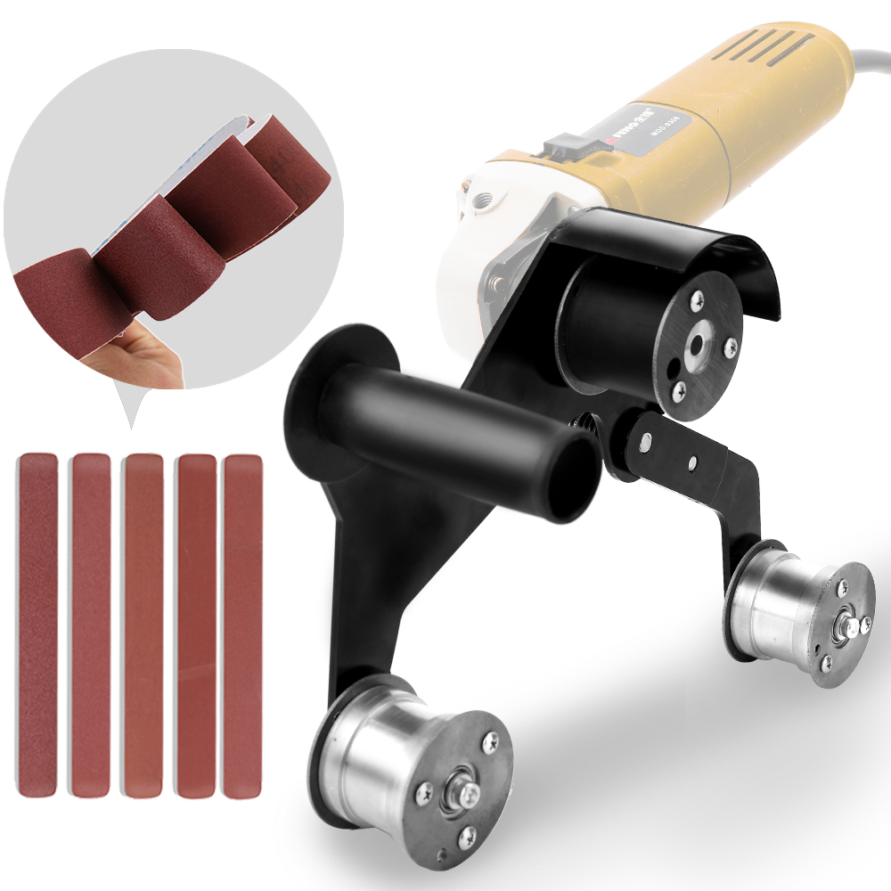 Iron Angle Grinder Cordless Power Tool Belt Grinder Sanding Belt Adapter Accessories Sanding Machine Grinding Polishing Machine