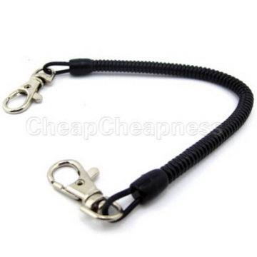 Hot Sale Over 1.1m SF Black Fish Tool Tether Fly Fishing Lanyard Fishing Ropes Practical Fish Tool