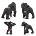Wild Animal Model Realistic Gorilla Chimpanzee Figure Education Toys Children Figurine Collectible Soft Rubber Animal Kids toy