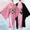 Demon Slayer Cosplay Costume Halloween Carnival Kimetsu No Yaiba Anime Cosplay Uniform Kimono For Women Men