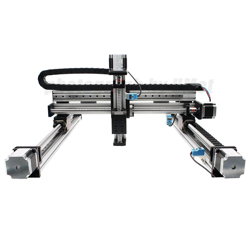 Gantry robot XYZ slide table linear rails 4-axis linear guide for CNC 3D printer kit parts robotic arms