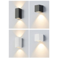 Modern minimalist LED aluminum lamp bedside lights up down wall lamp room bathroom wall light direct creative aisle waterproof