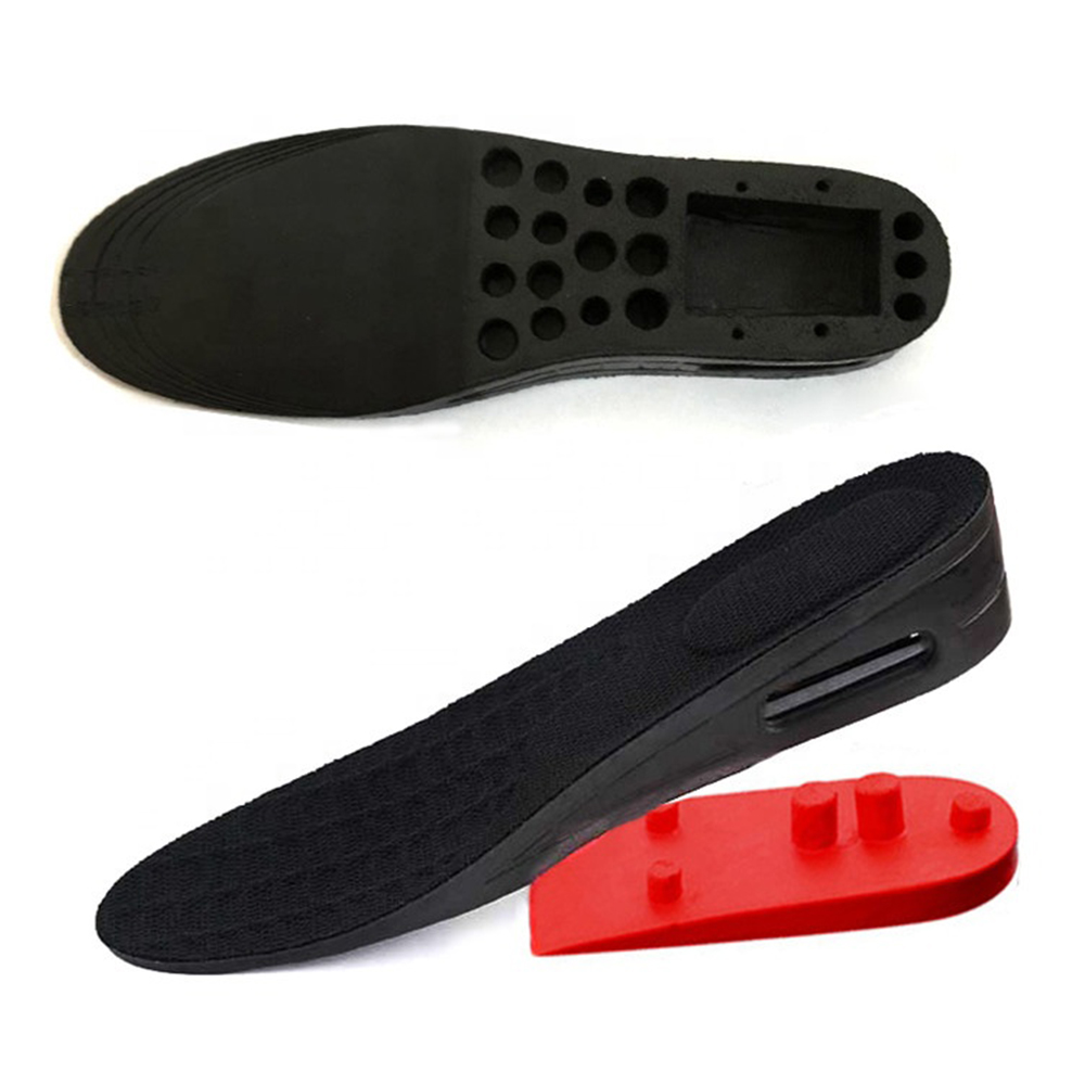 2-layer Height Increase Insole Cushion Heightening Cushion Lift Adjustable Cut Shoe Heel Insert Taller Women Men Foot Pad