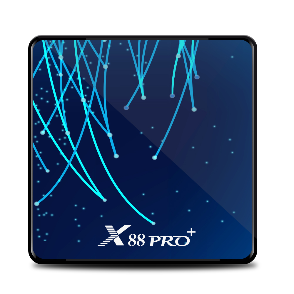 X88 PRO Plus Android Tv Box 8 Octa-core Android 9.0 4K H.265 4K SetTop Box 4GB 128GB Media Player KO mi Box Smart IPTV Box