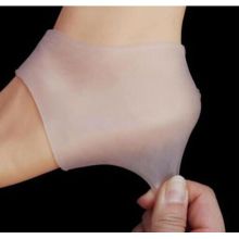 2pcs Transparent Silicone Moisturizing Gel Heel Sock Cracked Hand/Foot Skin Gel Care Support Protector Socks Peds