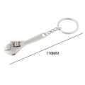 1pcs Repair Tools Mini Portable Metal Adjustable Tool Wrench Spanner Key Chains Ring Keyring Gift 6.5 x 1.8cm