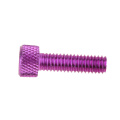 10pcs Purple M6*20mm Aluminum Hex Socket Cap Head Screws Repair Tool