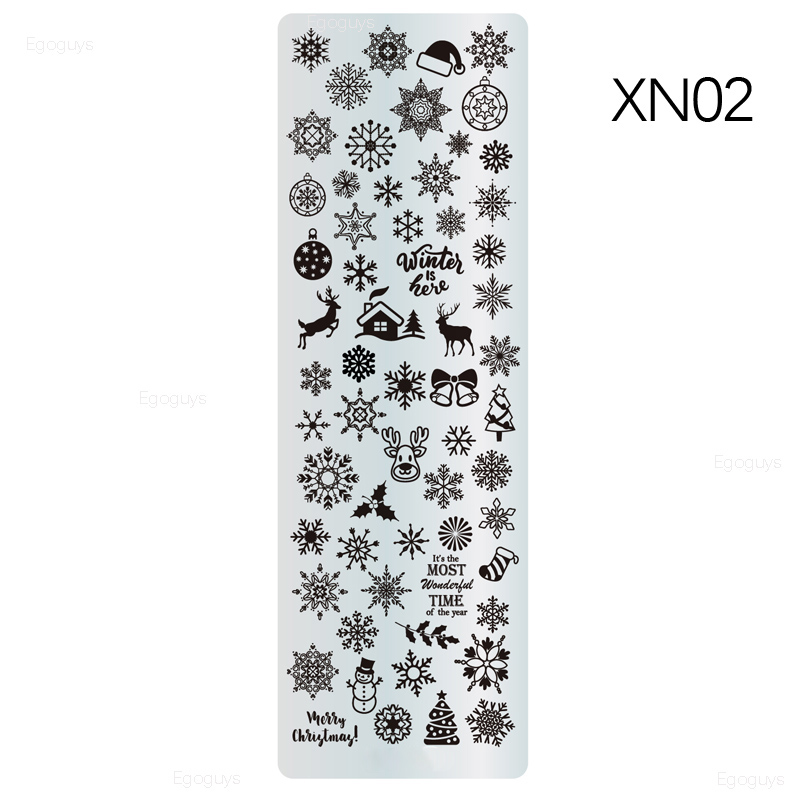 Nail Stamping Plates Line Pictures Nail Art Plate Stainless Steel Design Stamp Template for Printing Stencil Tools