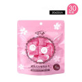30pcs Disposable Pure Cotton Compressed Portable Travel Face Towel Candy Shape Packing Dry Napkin Outdoor Wash Tissue