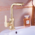 New Arrival Water Tap Gold/Rose Gold/Chrome Brass Bathroom Basin Faucet Sink tap Swivel Spout Vanity Sink faucet Mixer