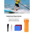 Paddle Board Repair Kit PVC Sturdy Durable Inflatable Stand Up Paddle Boards Repair Bucket Special Glue Sports Surfing Tools