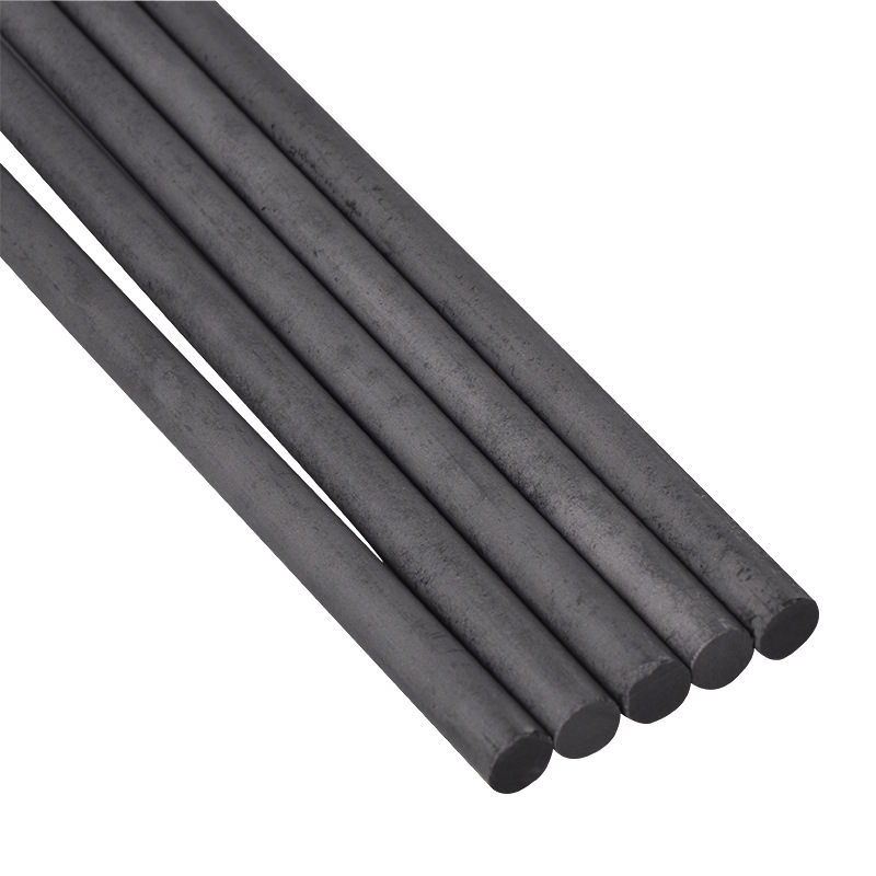 5Pcs/Lot dia10mm 99.9% Graphite Rods Welding Electrode Cylinder Rod Bars Carbon Rod Machine Tools for Light Industry Metallurgy