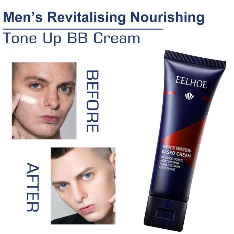 Men's BB Cream Covers Acne Marks Liquid Foundation Liquid Foundation Whitening And Brightening Face Makeup Cosmetic TSLM1