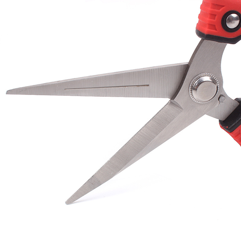 Scissors Gardening Stainless Steel Branch Pruner Cutter Sharp Bypass Pruning Shears