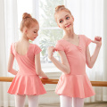 Cotton Ballet Leotards for Girls Kid Dance Dress Ballet Bodysuit Child Ballet Dance Training Dancewear Gymnastics Class Leotards