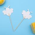 36pcs Cute Cupcake Topper Decoration Adorable Bee Cake Pick Dessert Fruites Picks For Baby Shower Birthday Supplies A35