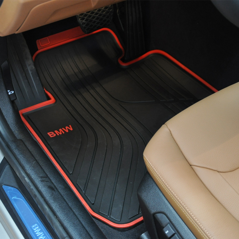 Special Rubber Car Floor Mats Waterproof Anti Skid Carpets for 2012-2018 Year BMW 3 Series F35 F30 320i 328i 318