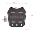 AL21 -Motorcycle Rear Luggage Rack Holder for Honda PCX 125 150 2014-2019