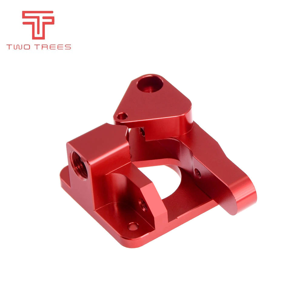 3D Printer Parts MK8 Extruder Aluminum Alloy Block Bowden Extruder 1.75MM Filament Extrusion For MK8 CR10 CR-10S Ender 3 Pro