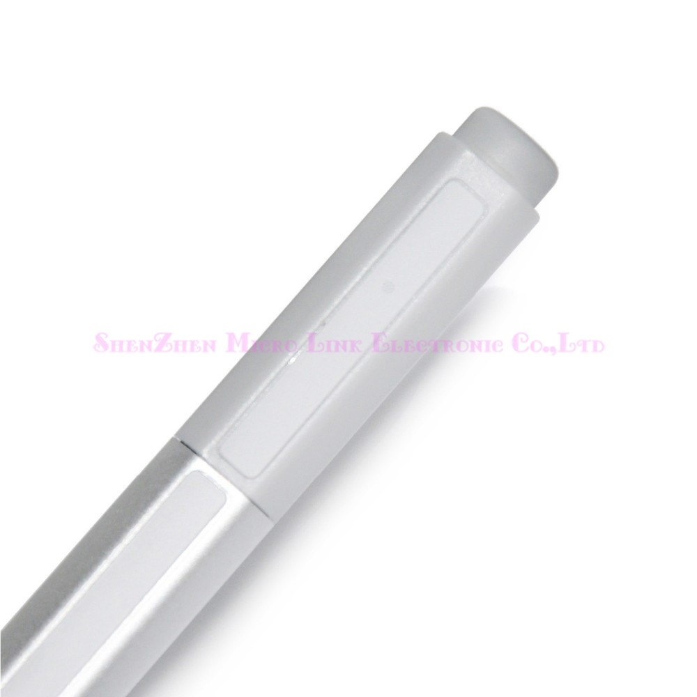 New Stylus Pen for Microsoft Surface Pro 3 Pro 4 Silver Blutooth Capacitive Ballpoint