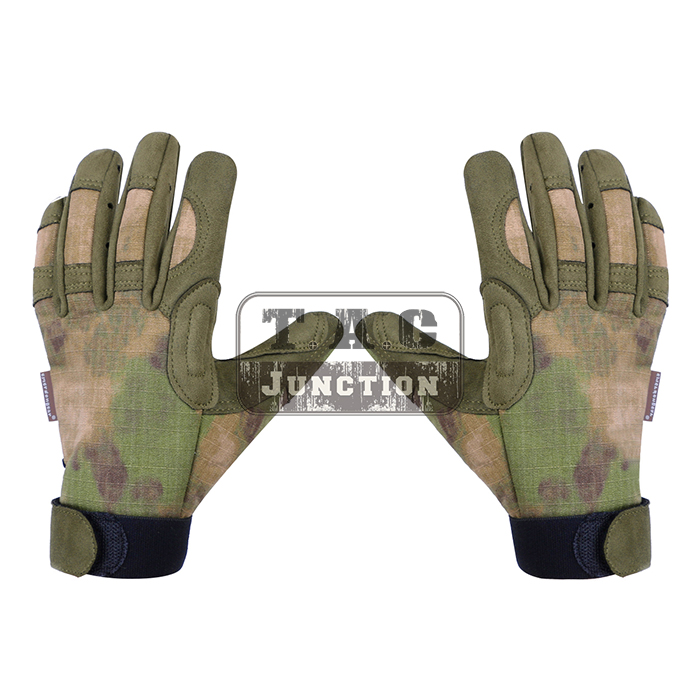 Emerson Tactical Assault Lightweight Camouflage Full Finger Glove EmersonGear All Weather Shooting Hunter Airsoft Gloves