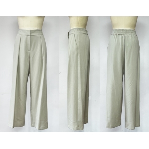 High waist Pants 97%Polyester 3%Elastane